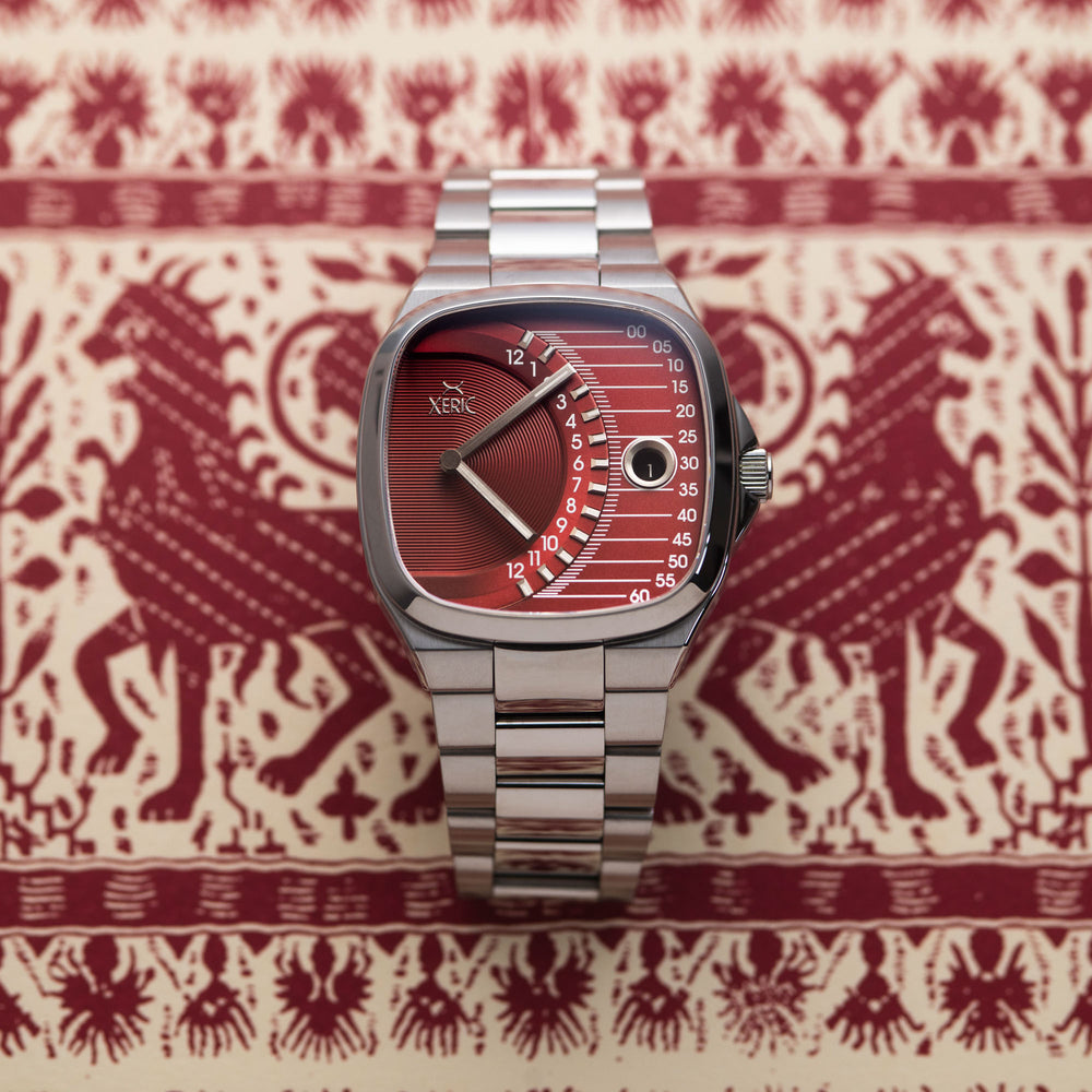 Timeline Retrograde Automatic Oxblood