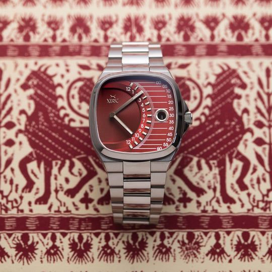 Timeline Retrograde Automatic Oxblood