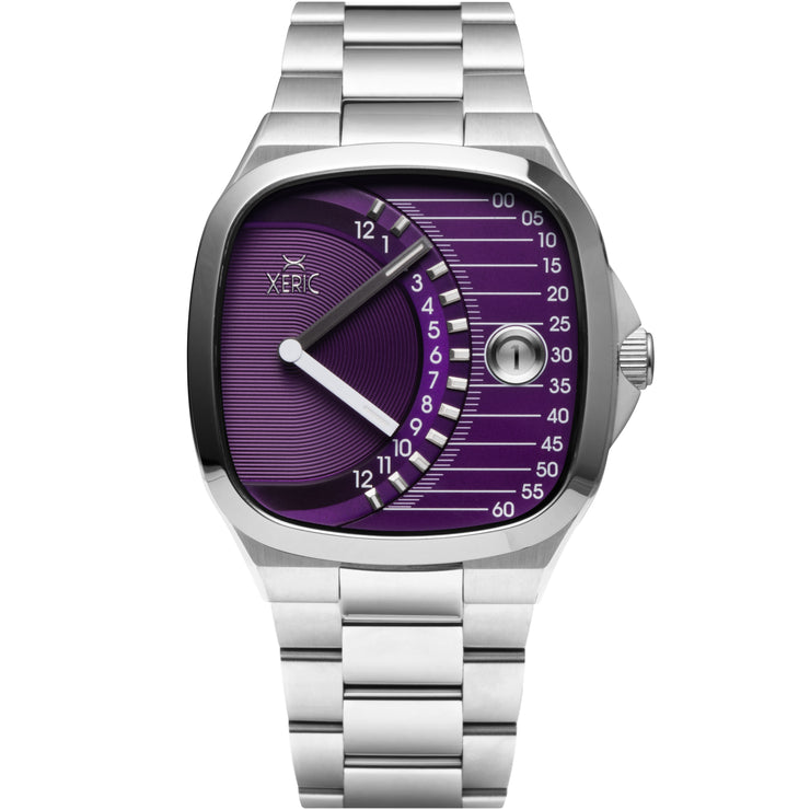 Timeline Retrograde Automatic Purple