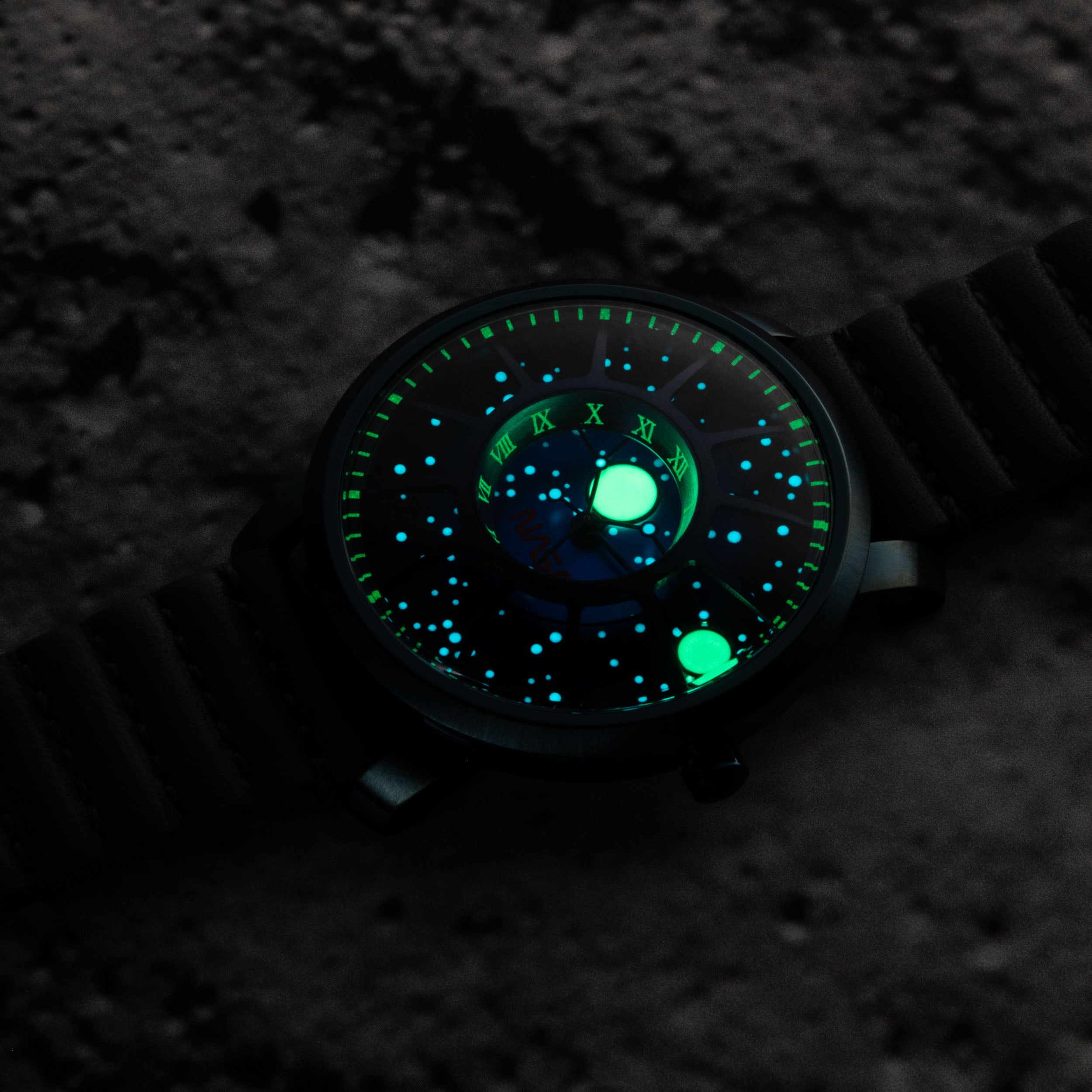 NASA Trappist-1 Sapphire Blue Supernova | Xeric.com – Xeric Watches