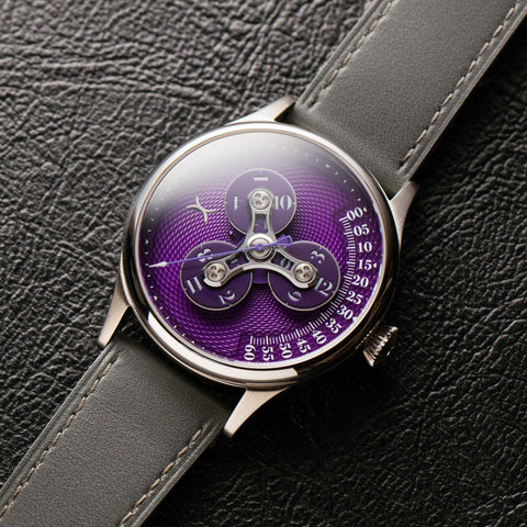 Triptych II Automatic Wandering Hour Purple featured image