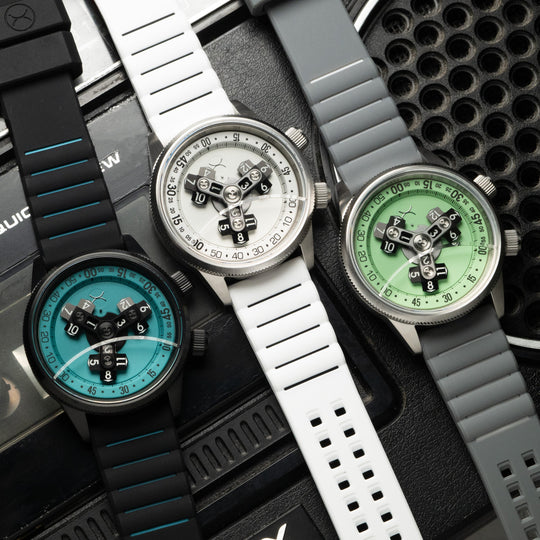 Vendetta II Automatic Wandering Hour Whiteout Lume