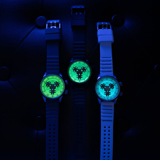 Vendetta II Automatic Wandering Hour Whiteout Lume