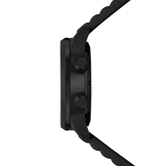 Vendetta II Automatic Wandering Hour Black Cyan Lume