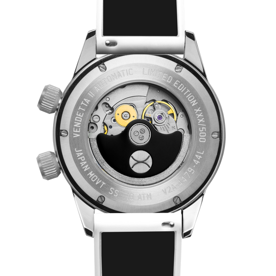 Vendetta II Automatic Wandering Hour Whiteout Lume