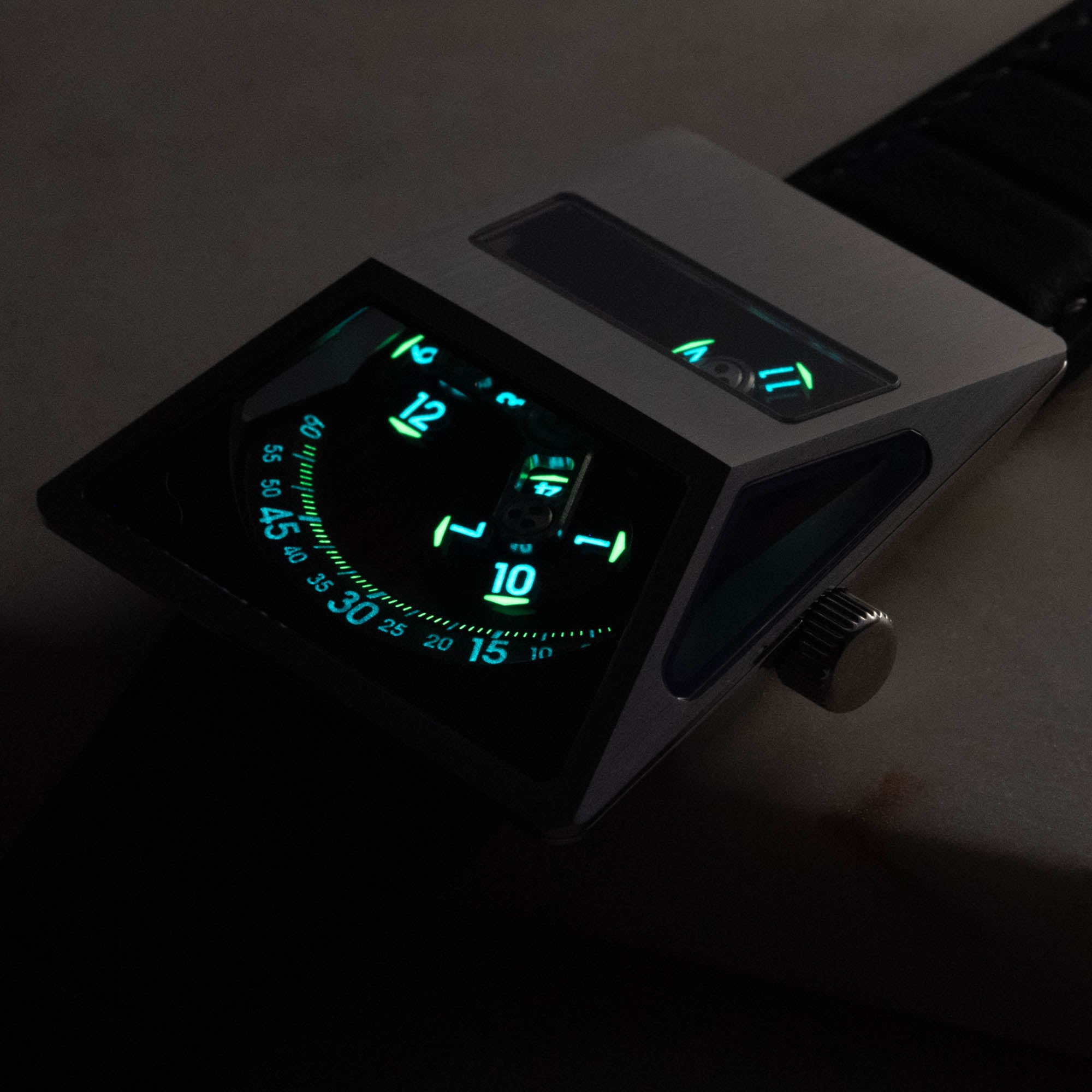 Vendetta X Automatic Black Oxblood | Xeric.com – Xeric Watches