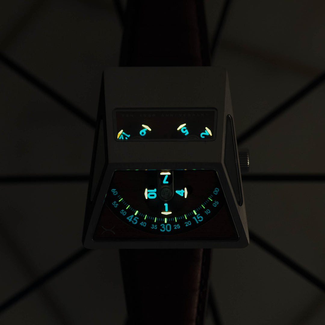 Vendetta X Automatic Brown Rosewood | Xeric.com – Xeric Watches