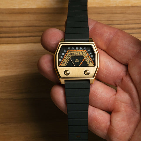 Volta Double Retrograde Gold Black featured image