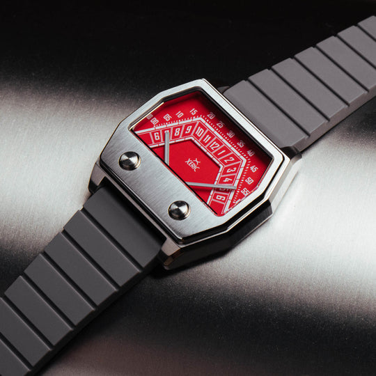 Volta Double Retrograde Gray Red