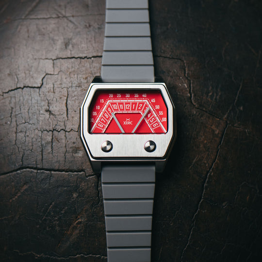 Volta Double Retrograde Gray Red