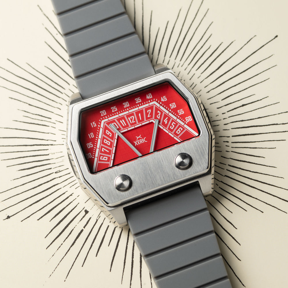 Volta Double Retrograde Gray Red