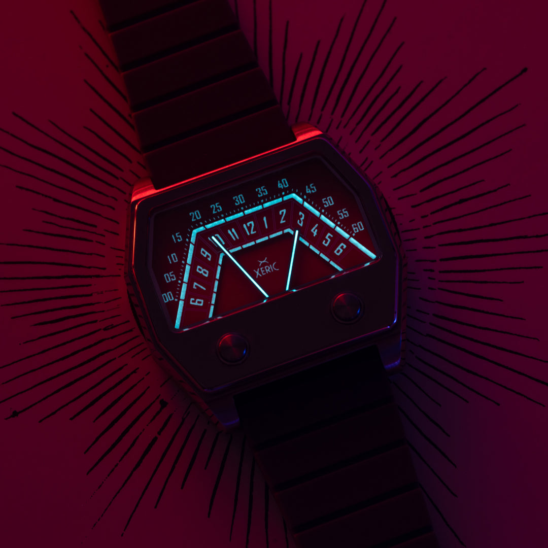Volta Double Retrograde Gray Red