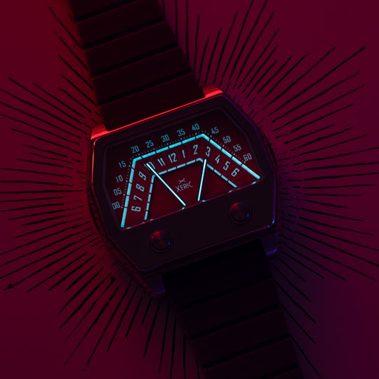Volta Double Retrograde Gray Red