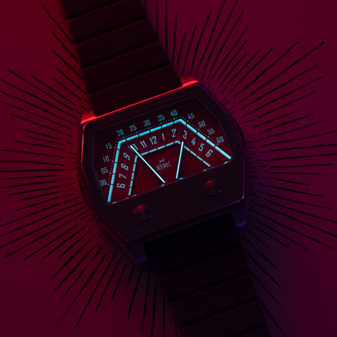 Volta Double Retrograde Gray Red featured image
