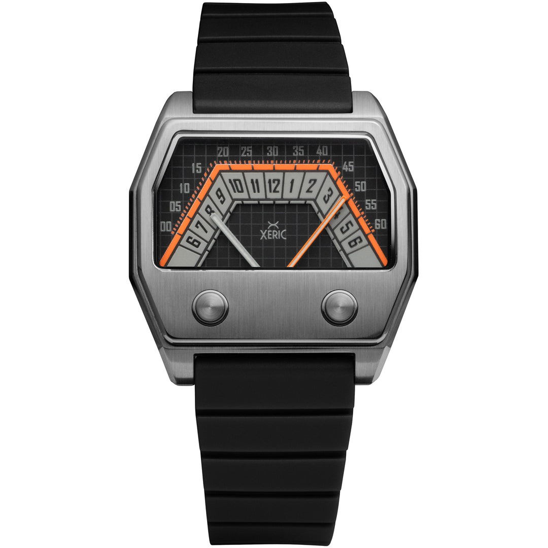 Volta Double Retrograde Gunmetal Orange