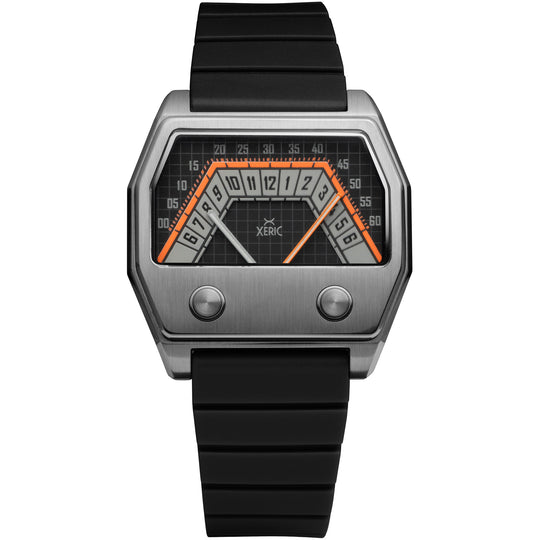 Volta Double Retrograde Gunmetal Orange