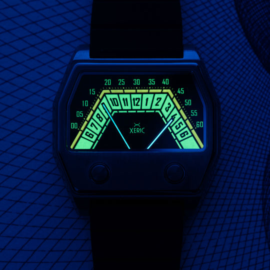 Volta Double Retrograde Gunmetal Orange