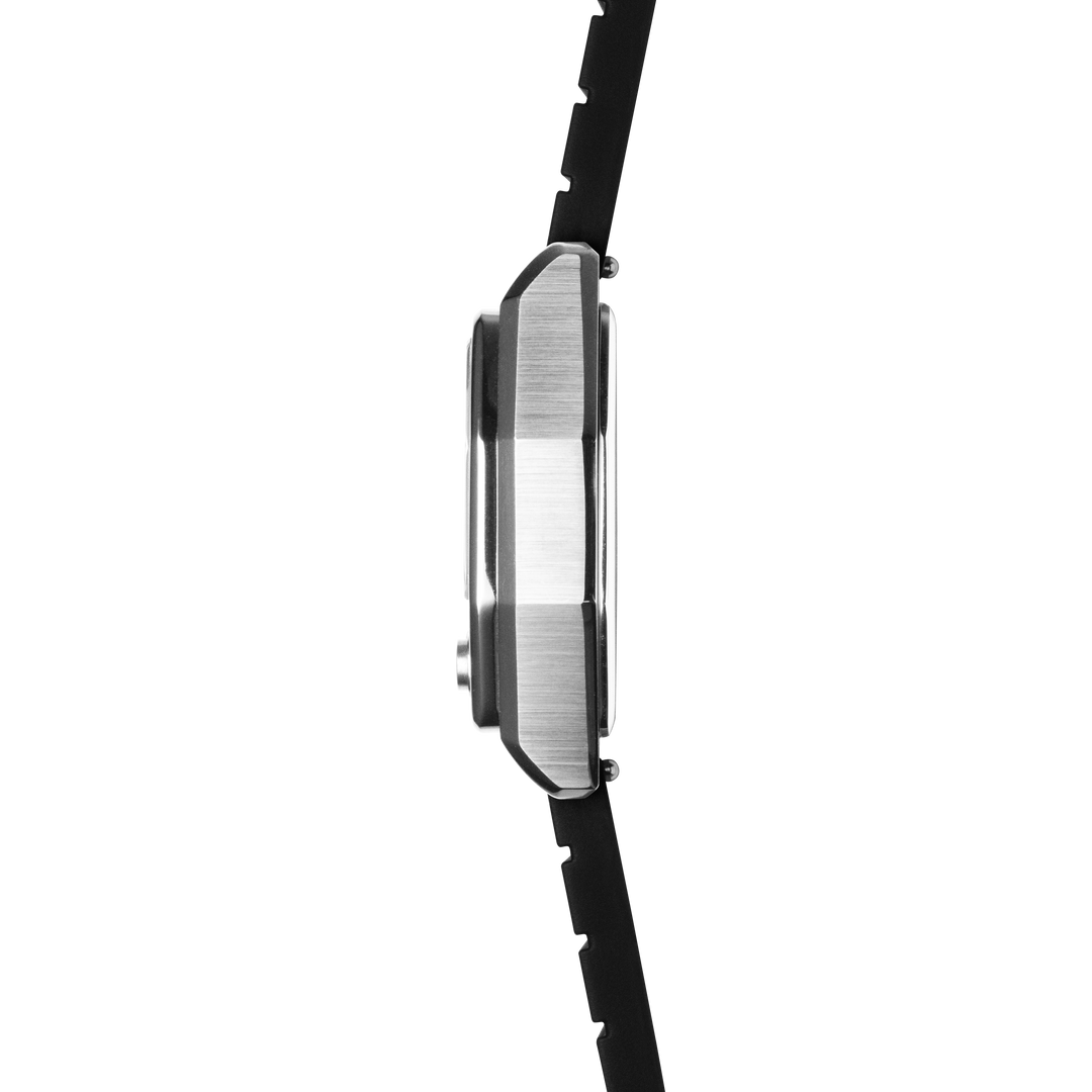 Volta Double Retrograde Silver Black Red