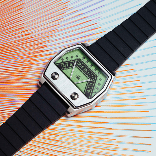Volta Double Retrograde Vintage Mint