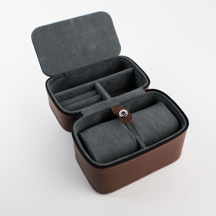 Xeric Two Watch Brown Travel Case
