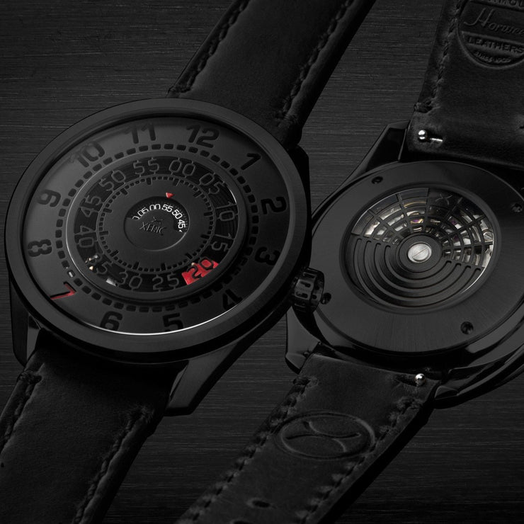 Xeric Cypher Automatic Tritium Black Red Limited Edition