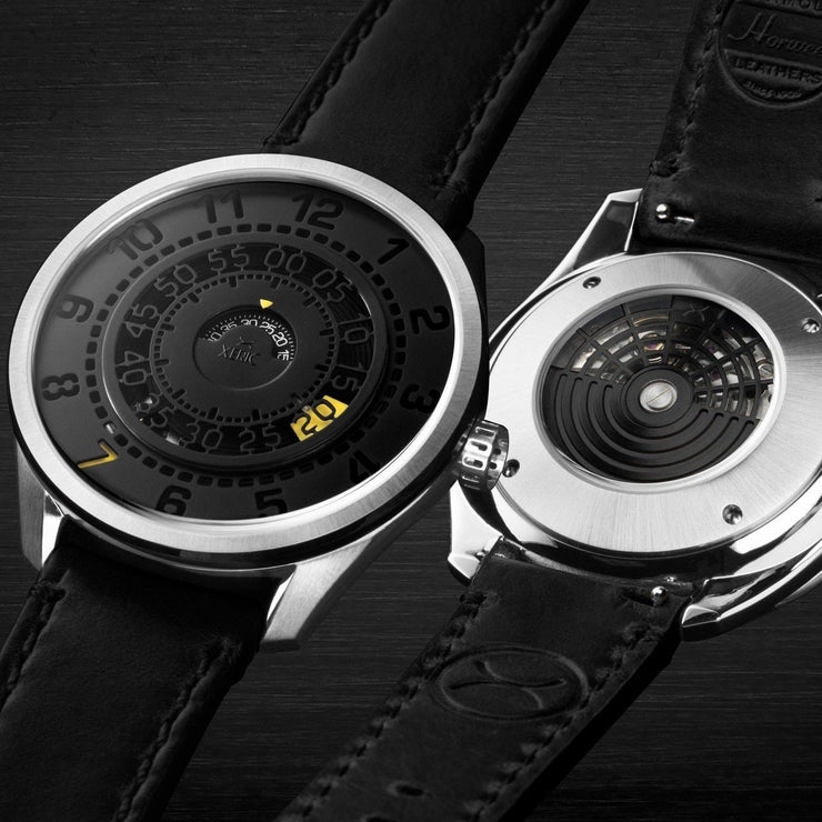 Xeric Cypher Automatic Tritium Black Yellow Limited Edition