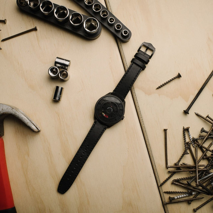 Xeric Cypher Automatic Tritium Black Red Limited Edition