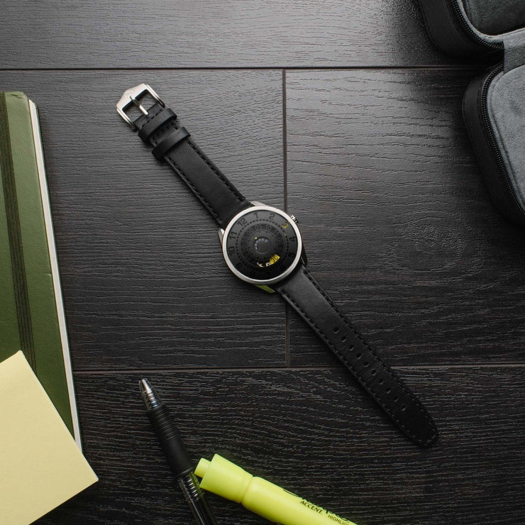Xeric Cypher Automatic Tritium Black Yellow Limited Edition