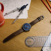 Xeric Cypher Automatic Tritium Blue Orange Limited Edition