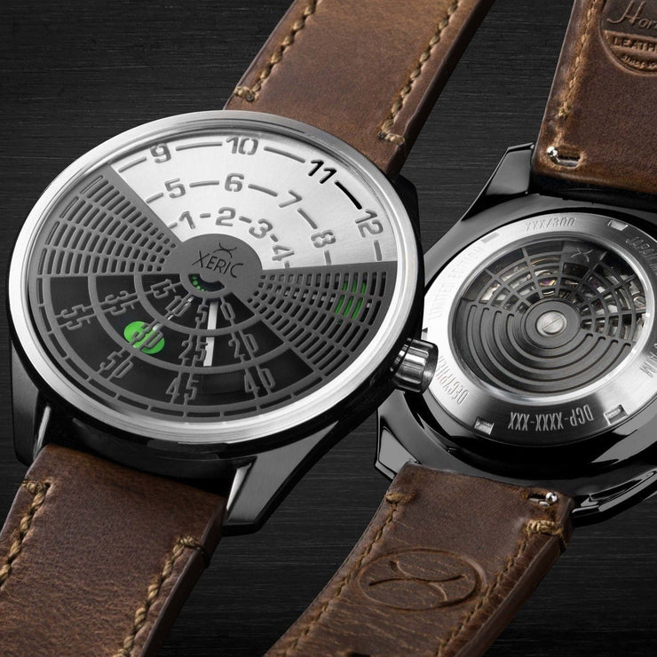 Xeric Decypher Automatic Silver Green Limited Edition
