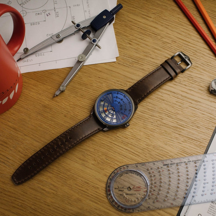 Xeric Decypher Automatic Blue Orange Limited Edition