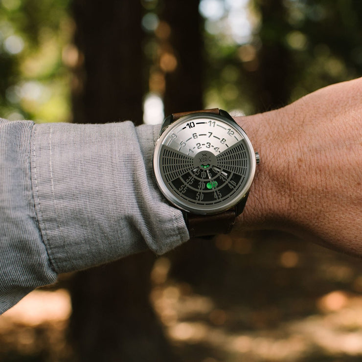 Xeric Decypher Automatic Silver Green Limited Edition