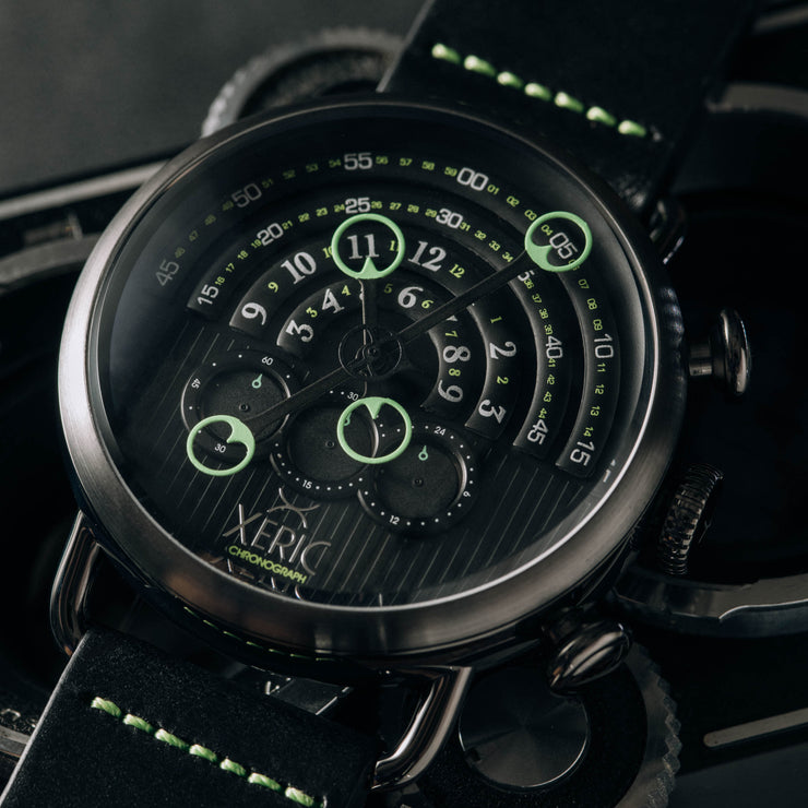 Xeric halograph chrono sapphire gunmetal orange hotsell