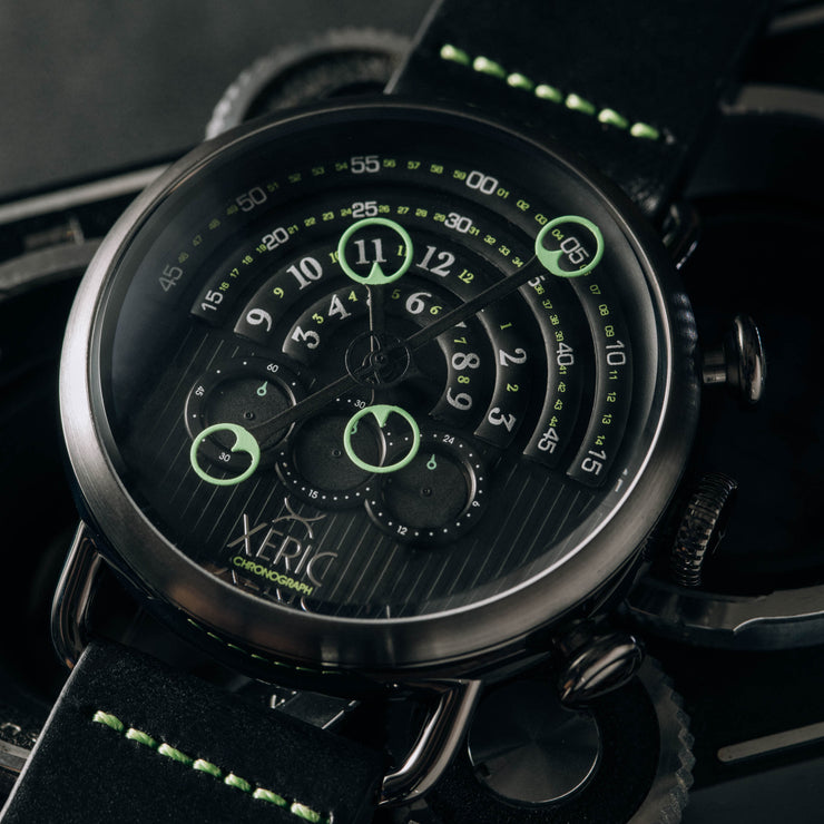 Halograph Chrono Sapphire Gunmetal Lime