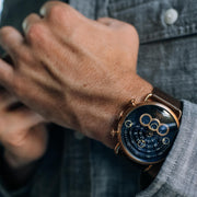 Halograph Chrono Sapphire Rose Gold Indigo