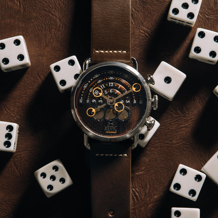 Halograph Chrono Sapphire Silver Root Beer
