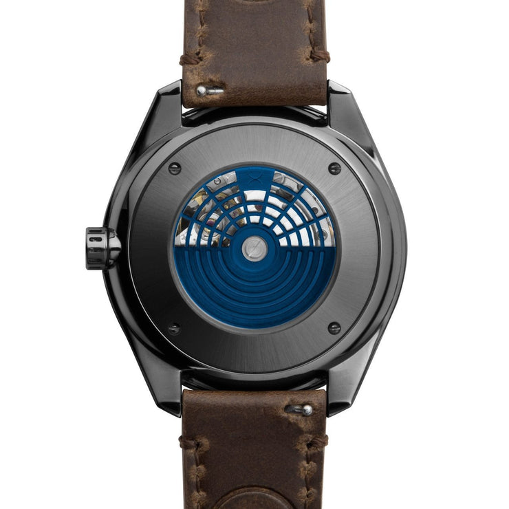 Xeric Cypher Automatic Tritium Blue Orange Limited Edition
