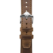 Xeric 20mm Horween Full Stitched Brown Leather Strap