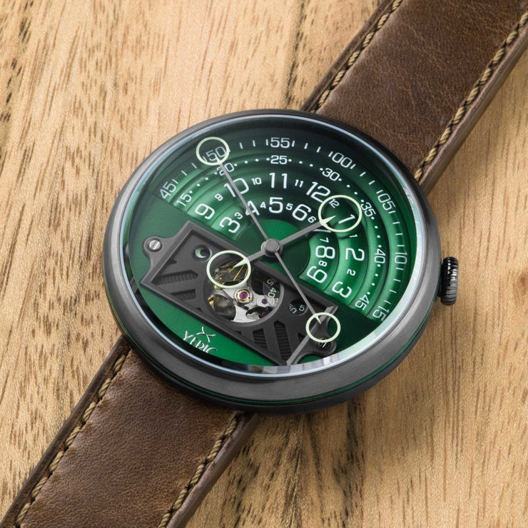 Xeric Halograph II Automatic Green Brown Limited Edition