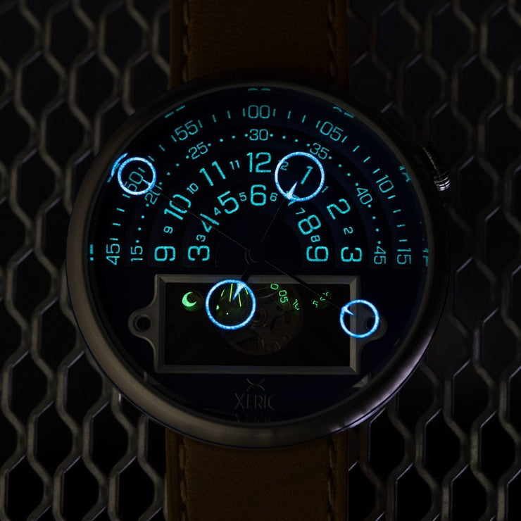 Xeric Halograph II Automatic Navy Tan Limited Edition