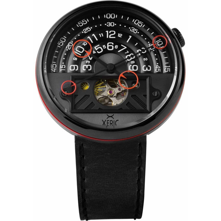 Halograph II Automatic Limited Edition Black Red