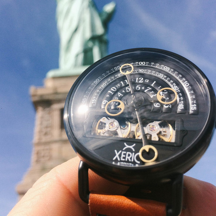 Halograph Automatic Black Tan