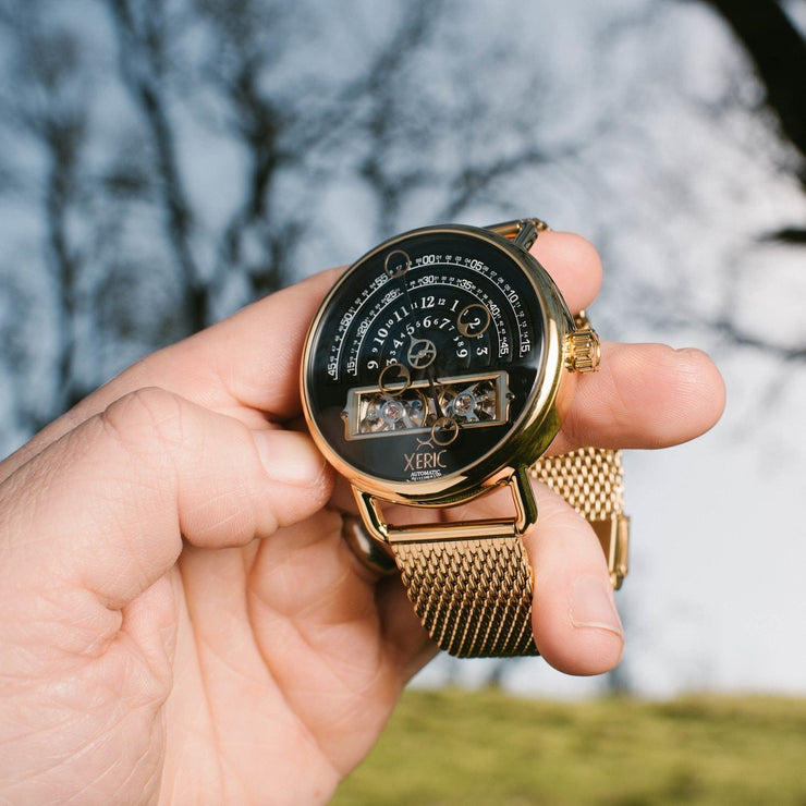 Xeric Halograph Automatic Mesh Black/Gold
