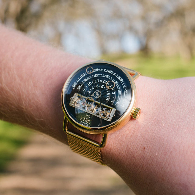 Xeric Halograph Automatic Mesh Black/Gold