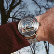 Xeric Halograph Automatic Mesh Silver