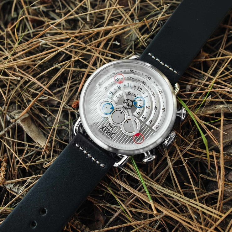 Xeric Halograph Chrono Sapphire Silver Gray
