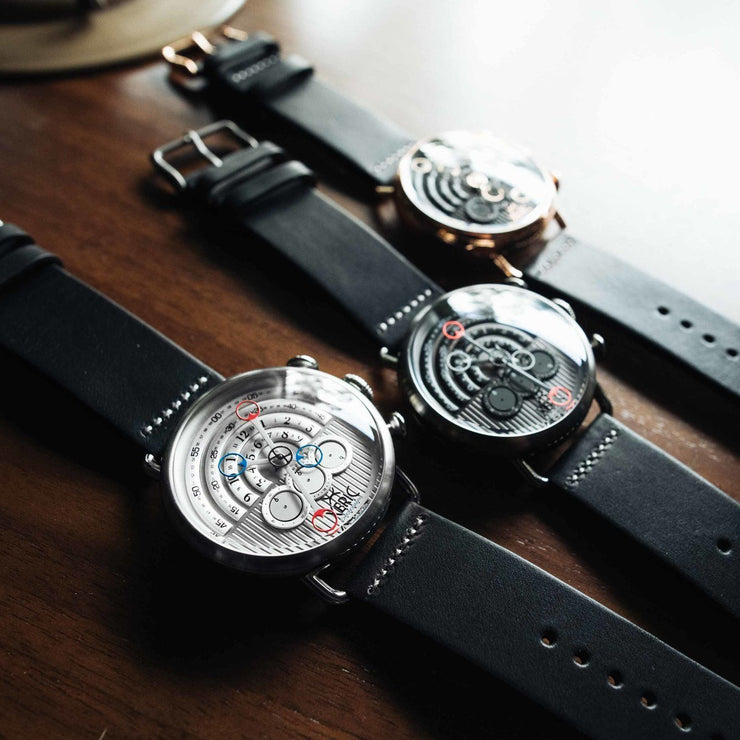 Xeric Halograph Chrono Sapphire Silver Gray
