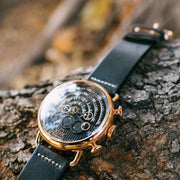 Xeric Halograph Chrono Sapphire Rose Gold Black