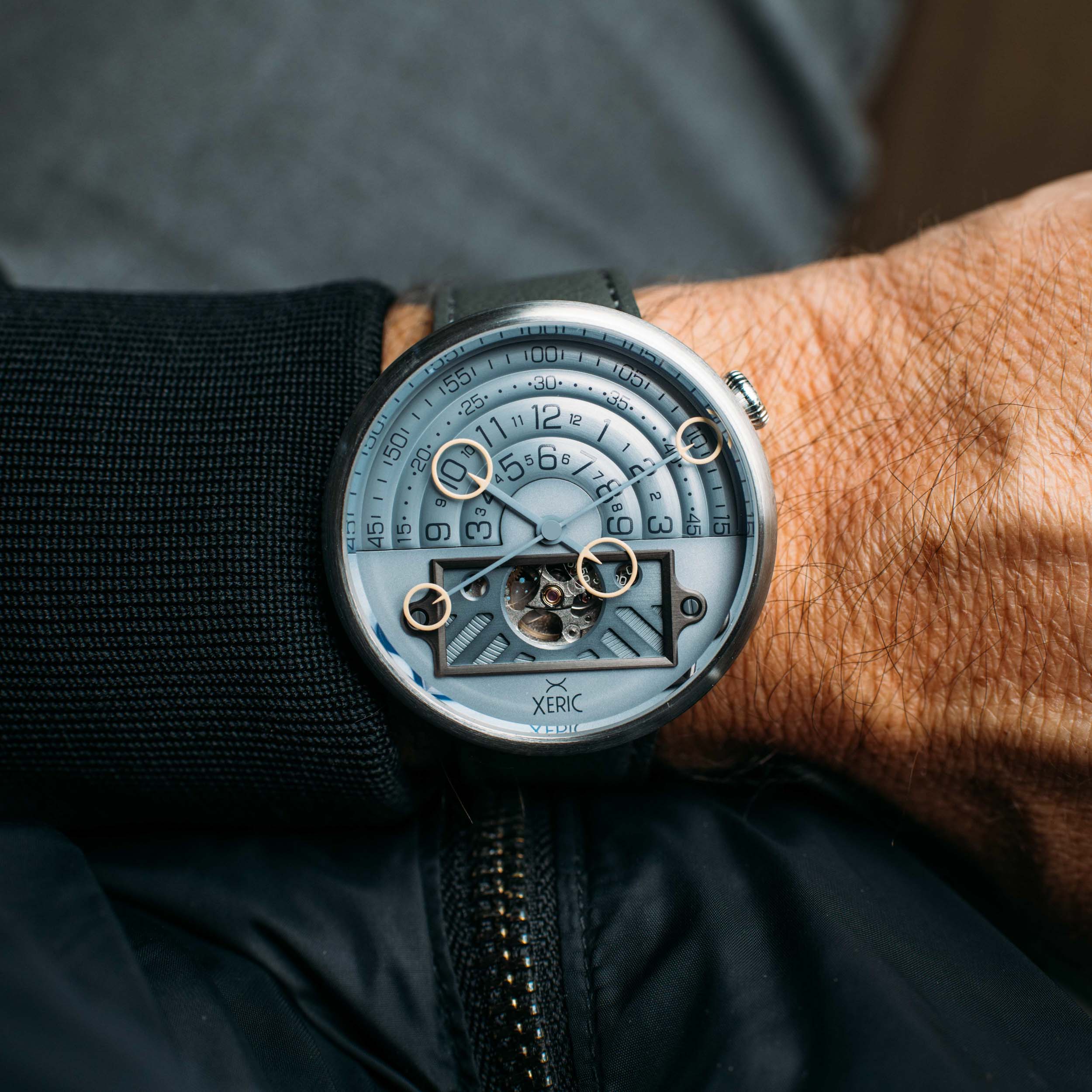 Halograph II Automatic Arctic Blue | Xeric.com – Xeric Watches