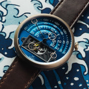 Xeric Halograph II Automatic Bronze Blue Limited Edition